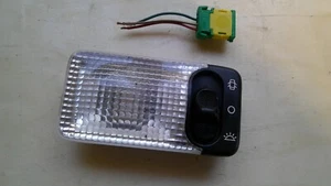PEUGEOT 107 / TOYOTA AYGO / CITROEN C1 INTERIOR ROOF MAP LIGHT BLACK GENUINE - Picture 1 of 10