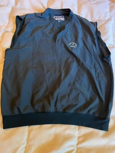 Zero Restriction Golf Outerwear XL Black 1/4 Snap Pullover Vest - Picture 1 of 13