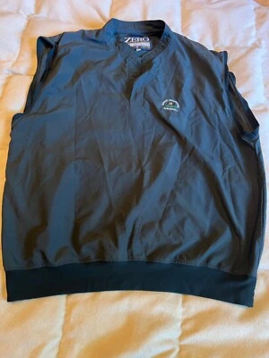 Zero Restriction Golf Outerwear XL Black 1/4 Snap Pullover Vest - Image 1 of 4