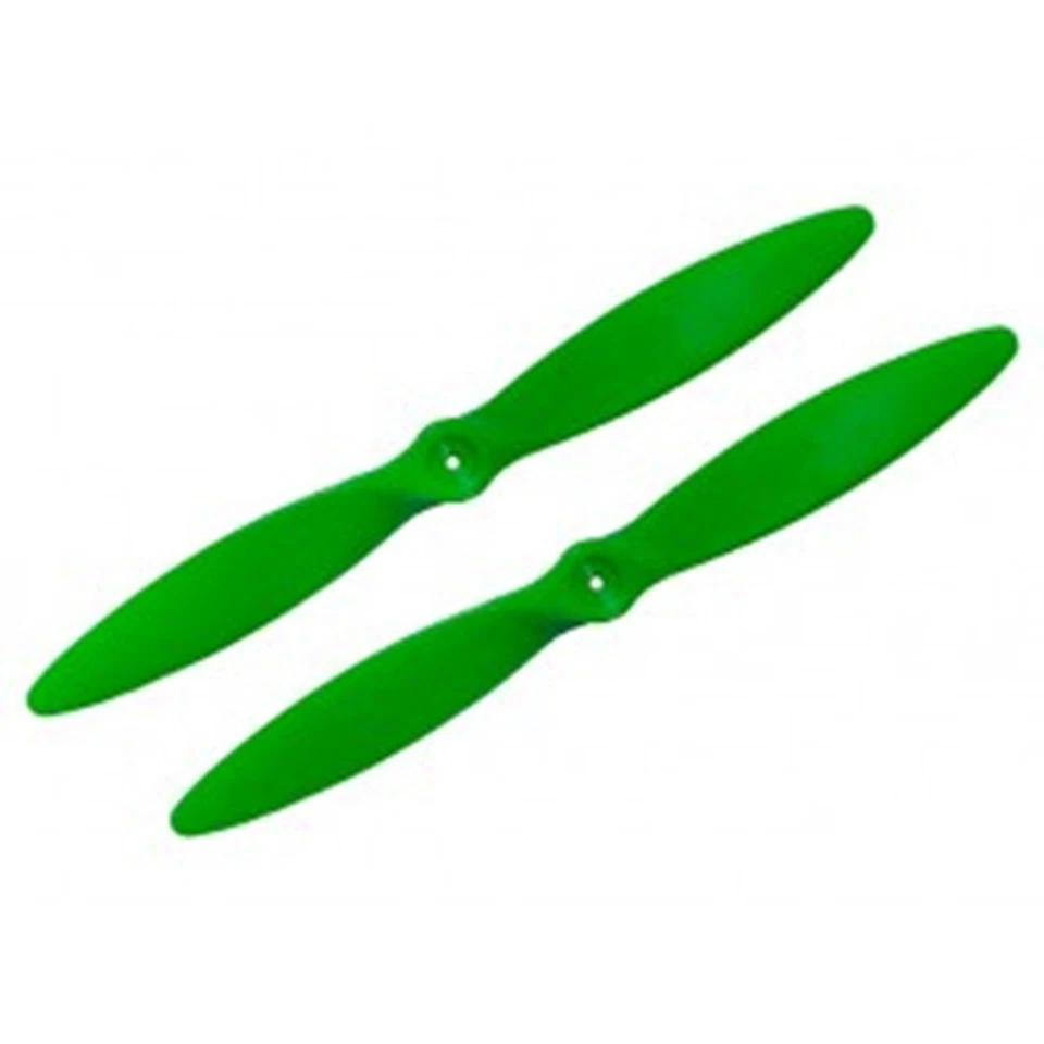 Hélice de plástico 3D Microheli 4538 CW (VERDE) - HOJA 200 QX Foto 1 de 1