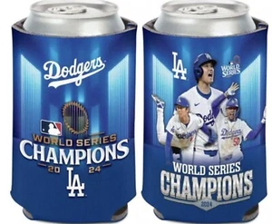 Los Angeles Dodgers 2024 World Series Champions 12 oz. Can Cooler Coozie Ohtani - Picture 1 of 1