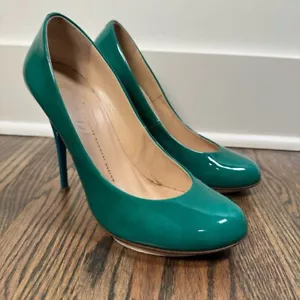Giuseppe Zanotti Basic Plateau Pumps türkis Gr. 40/10 - Bild 1 von 10