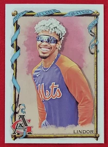 2023 Topps Allen & Ginter FRANCISCO LINDOR #362 SP Mets - Picture 1 of 2