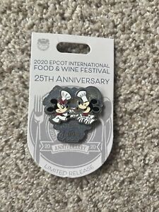 Disney Parks Epcot Food And Wine Festival 2020 Trading Pin Mickey Minnie Mouse
