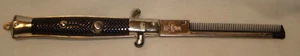 Vntg Hong Kong Stainless Steel Push Button Fake Switchblade Comb (Not A Knife) - Picture 1 of 6