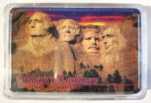 Mount Rushmore National Monument Playing Cards Full Deck in Plastic Case - Picture 1 of 5