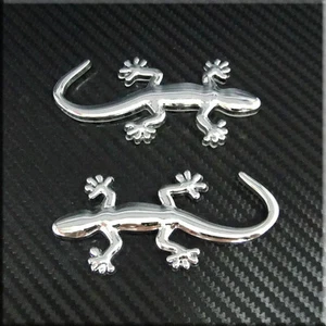 Car Badge  Gecko Gecco(small) 3'' Side Motorcycle Trunk Emblem Sticker  2pcs set - Bild 1 von 1
