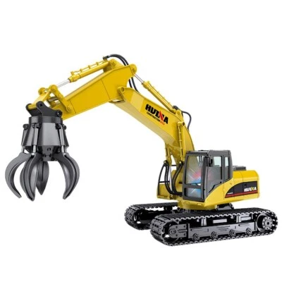 Huina RC Grabber Excavator 1/14 Scale Remote Controlled Engineering Digger 1571 - Image 1 of 4