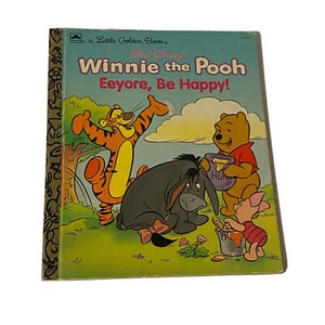 Winnie the Pooh Eeyore Be Happy Walt Disney Little Golden Book 1991 102-62 - Picture 1 of 5