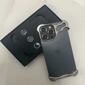 Luxus Aluminiumlegierung Bumper Handyhülle iPhone 16 15 14 13 12 Pro Max 17 Air Pro - Bild 1 von 13