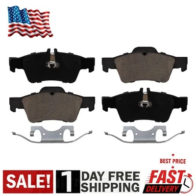 Pastillas de freno cerámicas traseras para MERCEDES-BENZ CL500 CLS400 E300 E320 E500 S350 SL500 Foto 1 de 4