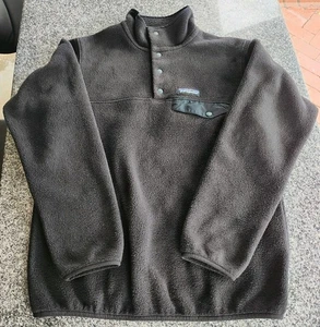 Chaqueta polar Patagonia Synchilla Snap-T para hombre XS negra  - Imagen 1 de 9