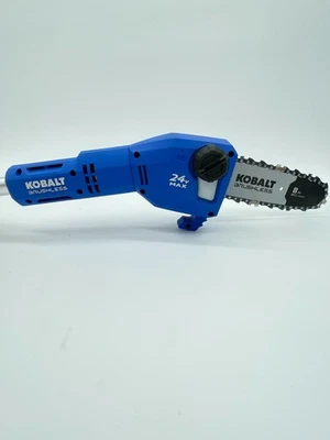 Sierra de poste inalámbrica Kobalt 24V Max sin escobillas 8 pulgadas extensible COMO ESTÁ PARA PIEZAS Foto 1 de 4