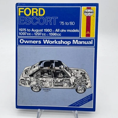 Haynes Manual No. 280 – Ford Escort 1975–1980 – Owners Workshop Manual - Image 1 of 4