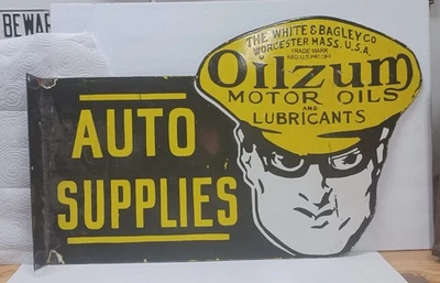 OILZUM FLANGE SIGN - Image 1 of 4