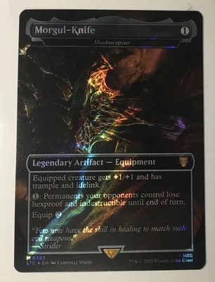 Morgul-Knife - Shadowspear (Surge Foil) Commander: the Lord of the Rings: Tales - Image 1 of 2