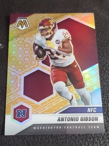2023 Panini Mosaic NFL Football Antonio Gibson Honeycomb Prizm Commanders - Picture 1 of 2