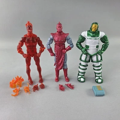 Marvel Legends Retro Fantastic Four Psycho-Man Alta Evolución y Antorcha Humana Foto 1 de 4
