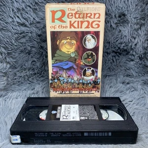 The Return Of The King VHS Tape 1993 1979 Animated Lord Of The Rings Cartoon - Picture 1 of 8