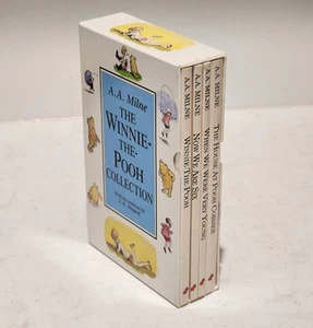 The Winnie-The-Pooh Collection 1994 by A. A. Milne 4x Paperback Books Box Set - Picture 1 of 21