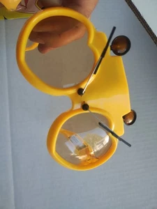 Vintage Windshield Wiper Heart shape Glasses Disco Light 1970’s Elton John style - Picture 1 of 14