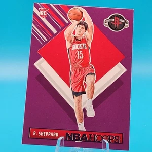 Reed Sheppard 2024-25 Panini Nba Hoops Purple Tribute SP Rookie RC Rockets #291 - Foto 1 di 2