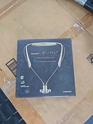 Samsung Level U Pro Stereo Bluetooth Wireless Neck Headphones - GOLD - Image 1 of 2