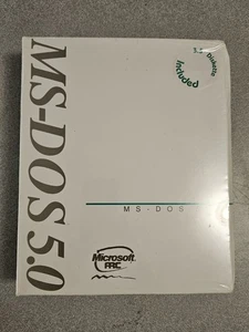 Microsoft MS-DOS 5 Operating System - Sealed Box NOS - Picture 1 of 2