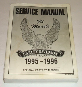 Harley 1995 1996 Flt Touring Service Manual Road King Electra Glide Ultra - Picture 1 of 6