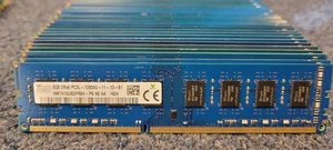 400GB Memory Lot (Qty 50 x 8GB PC3L-12600 Hynix Original Udimms) - Picture 1 of 2