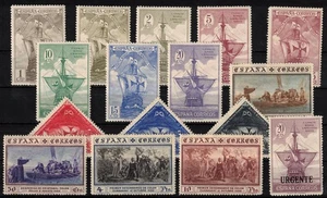ESPAÑA DESCUBRIMIENTO DE AMERICA * 531/546 - AÑO 1930 - MH - Imagen 1 de 1