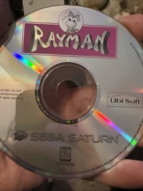 Sega Saturn Rayman Disc Only Authentic Tested & Working Good Condition Fast Ship