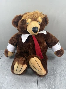 Donald Trump TRUMPY BEAR Deluxe Plush American Flag Cape With Tags 22" MAGA - Picture 1 of 4
