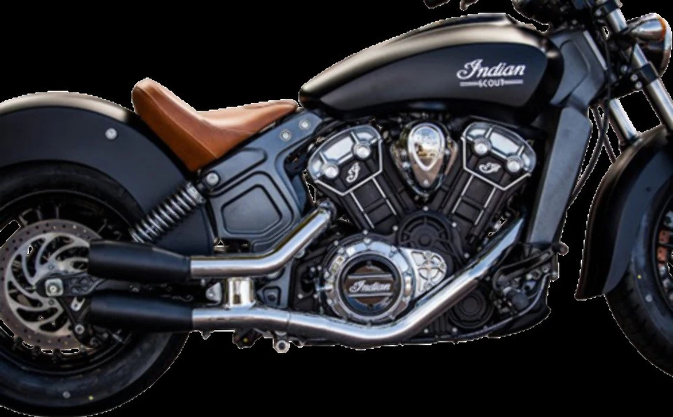 15-22 Indian Scout TRASK TM-3042BK Slip-On Mufflers - Image 1 of 1