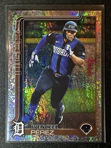 Wenceel Perez - 2025 Topps Series 2 #646 - Confetti Holo Foil - Detroit Tigers  - Bild 1 von 3