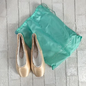 Gaynor Minden NEUF Europa bleu sac/plume tige pointes chaussures 8M boîte 3 SDL - Photo 1/9