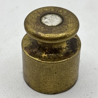 OHAUS 200 Gram Bronze Calibration Weight - Image 1 of 4