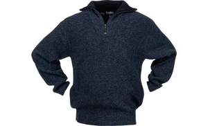Scheibler Pullover Größe M schwarz/blau-meliert - Bild 1 von 1