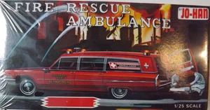Jo-Han 1/25 Cadillac Fire Rescue Ambulance #GC-500 OOP/RARITÄT/RAR - Bild 1 von 5