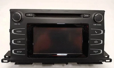 2016 Toyota Highlander Radio Receiver Display Screen OEM - Imagem 1 de 4