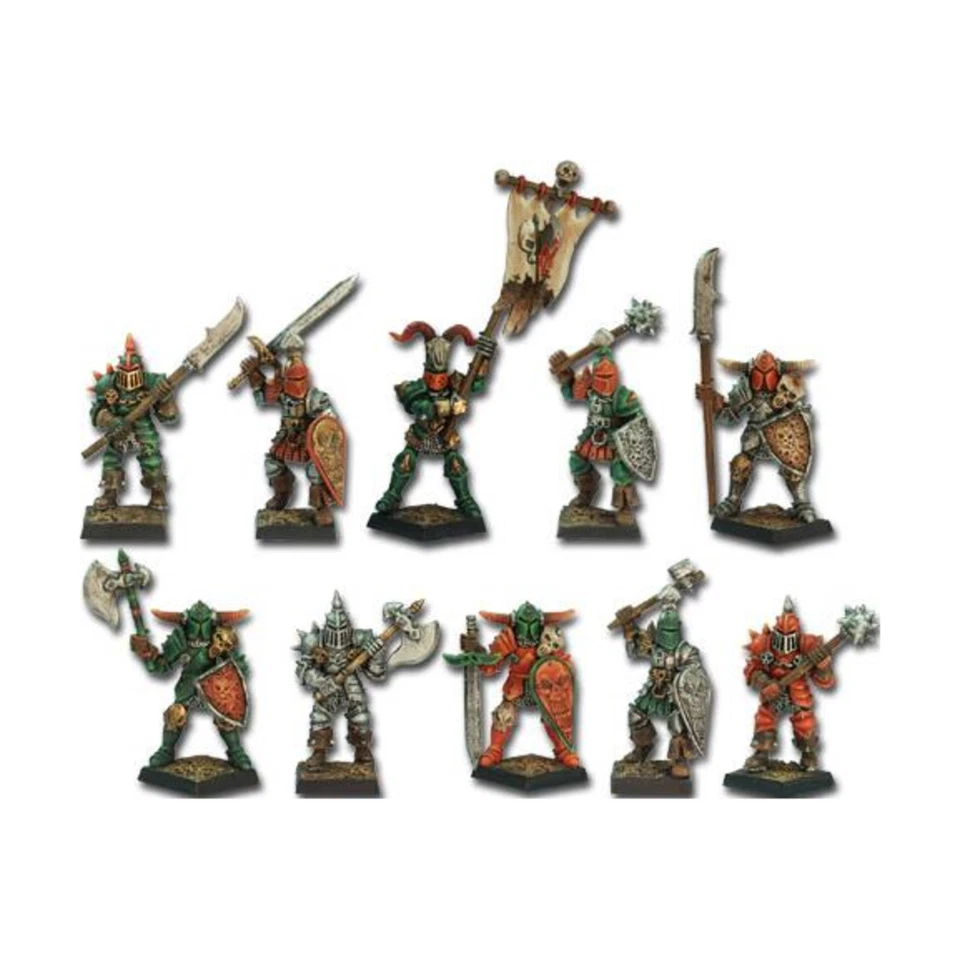 Fenryll Fantasy Mini Resina 28mm Guerreros del Caos Ejército Set Nuevo Foto 1 de 1