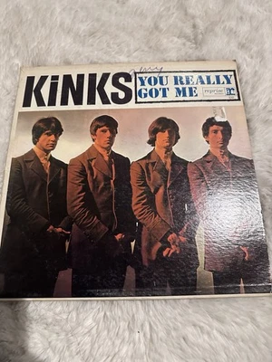The Kinks You Really Got Me Vinyl LP VG/G+ 1st U.S. Mono Pressing 1964 Classics - Image 1 of 3