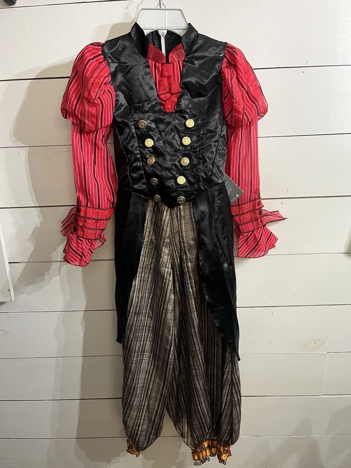 Новый с Ярлыками Disney Store Алиса костюм через зеркало ребенка размер 7/8 средний - Изображение 1 из 4