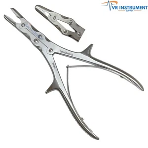 Stille Ruskin Knochen Rongeurs gerade orthopädisch Edelstahl Schneidbiss 8 mm - Bild 1 von 4
