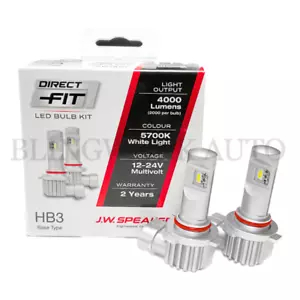JW Speaker HB3 9005 LED DIRECT FIT High Beam Headlight for Ford Ranger PX2 PX3 - Picture 1 of 11