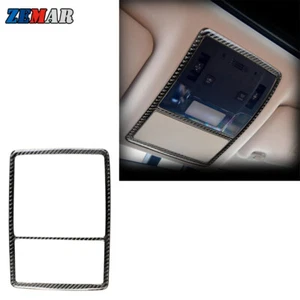 Carbon Fiber Reading Light Frame Cover Interior Trim For Lexus RX350 450H 16-19 - Foto 1 di 8