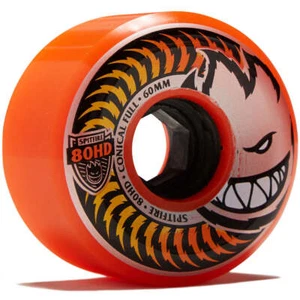 SPITFIRE 80HD CONICAL FULL 60MM SKATEBOARD WHEELS - Picture 1 of 2
