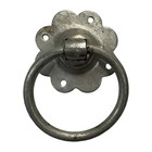 GALVANISED PULL HANDLE RING drawer furniture barn stable door gate 