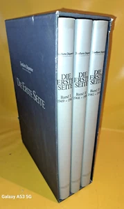 Frankfurter Allgemeine DIE ERSTE SEITE 1949-1990 Band 1-3 im Schuber - Picture 1 of 6