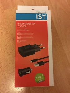 Travel Charge Set ITS 1000 Simply Connected Smartphone Tablet USB Input 100- 240 - Bild 1 von 2